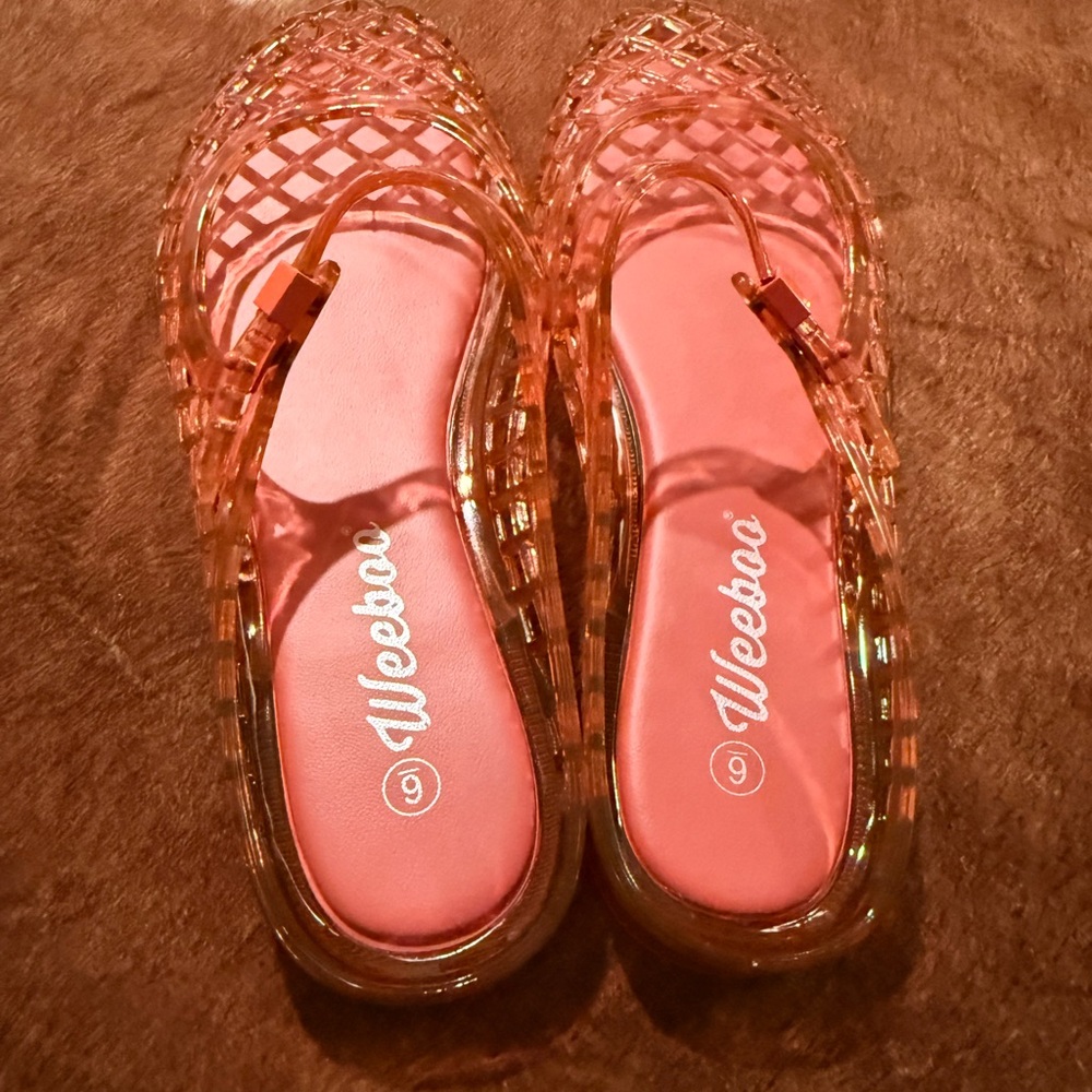 Jelly Mary Jane Flats - Picture 2 of 4